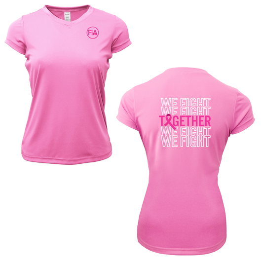 Together We Fight - Xtreme-Tek V-Neck Shirt
