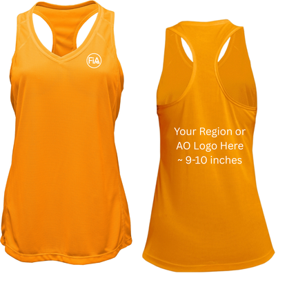 V-Neck Racerback Tank Top.CENTRAL