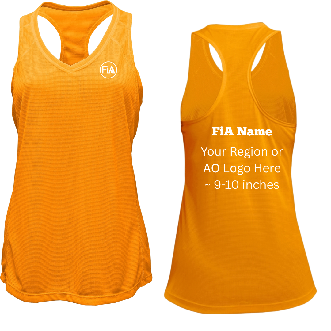 PERSONALIZED V-Neck Racerback Tank Top.NC