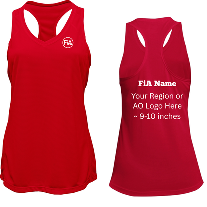 PERSONALIZED V-Neck Racerback Tank Top.NC