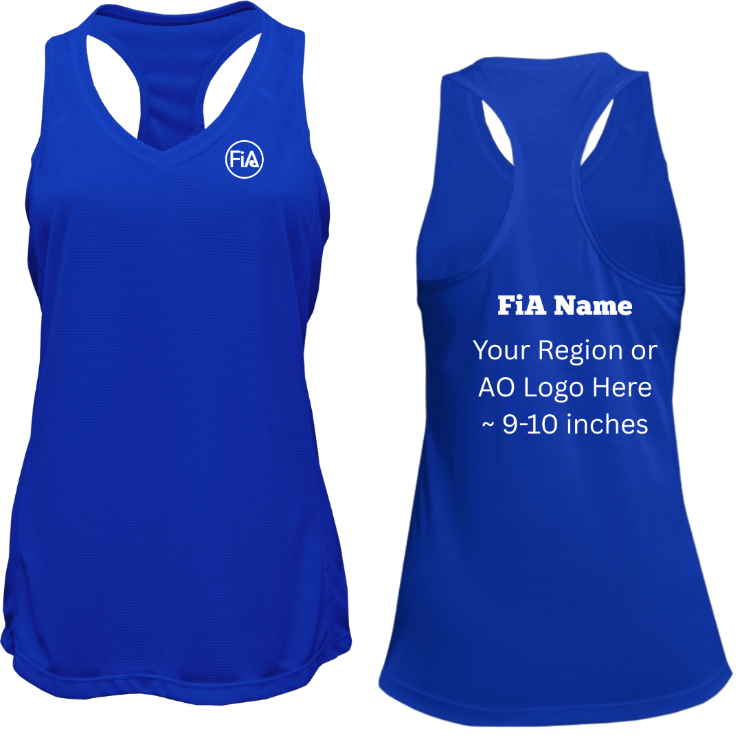 PERSONALIZED V-Neck Racerback Tank Top.NC