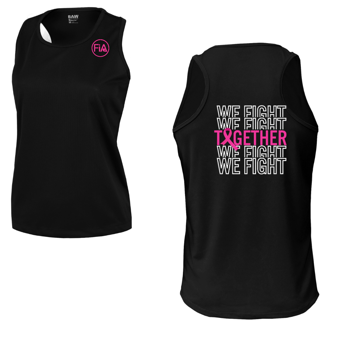Together We Fight - Mesh Racerback Tank Top