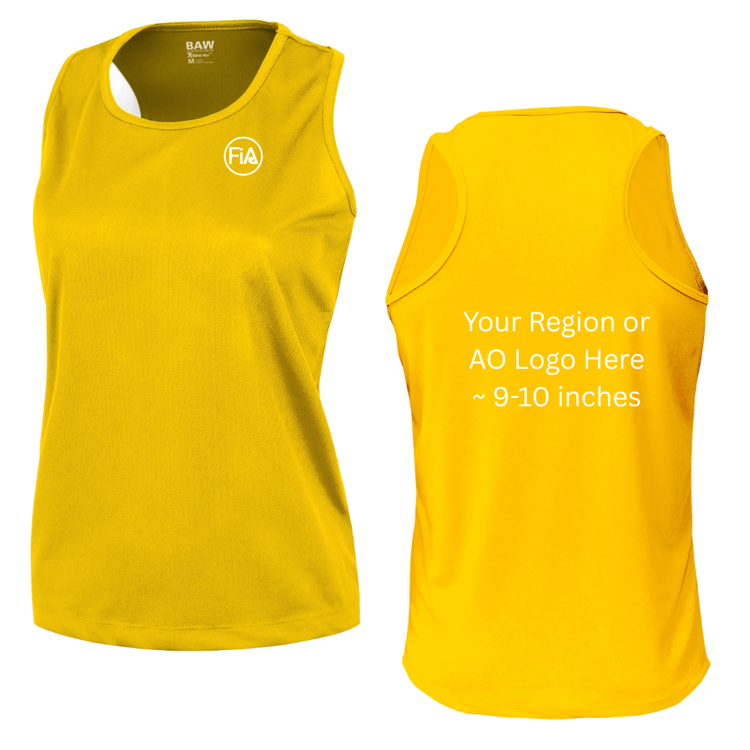 Mesh Racerback Tank Top.CENTRAL