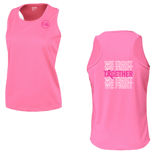 Together We Fight - Mesh Racerback Tank Top