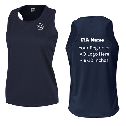 Mesh Racerback Tank Top.CENTRAL