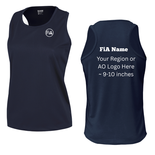 TEST Mesh Racerback Tank Top