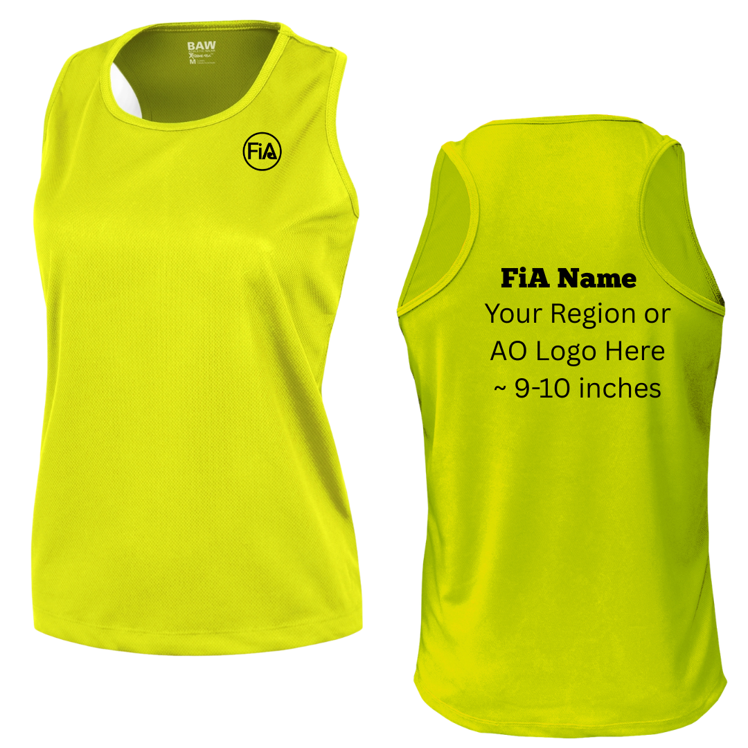 Mesh Racerback Tank Top.CENTRAL