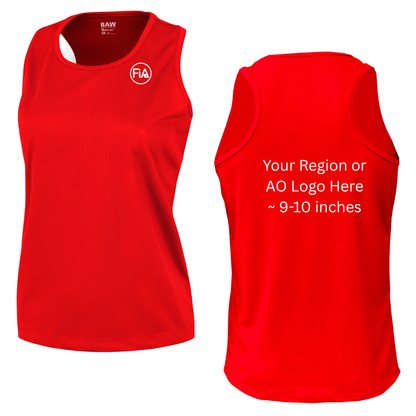 Mesh Racerback Tank Top.CENTRAL