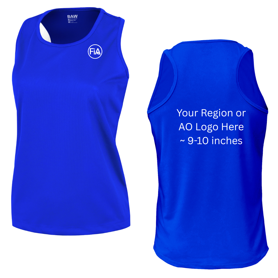 Mesh Racerback Tank Top.CENTRAL