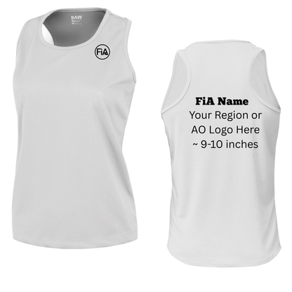 PERSONALIZED Mesh Racerback Tank Top.EAST