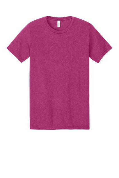 Bella Canvas Triblend — Berry Triblend blank garment color reference; includes FiA Always front design