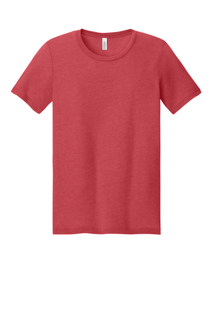 Bella Canvas Triblend — Red Triblend blank garment color reference; includes FiA Always front design