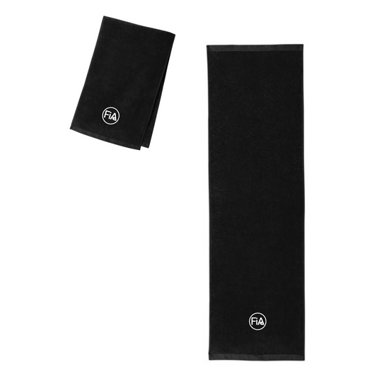 Embroidered Microfiber Fitness Towel