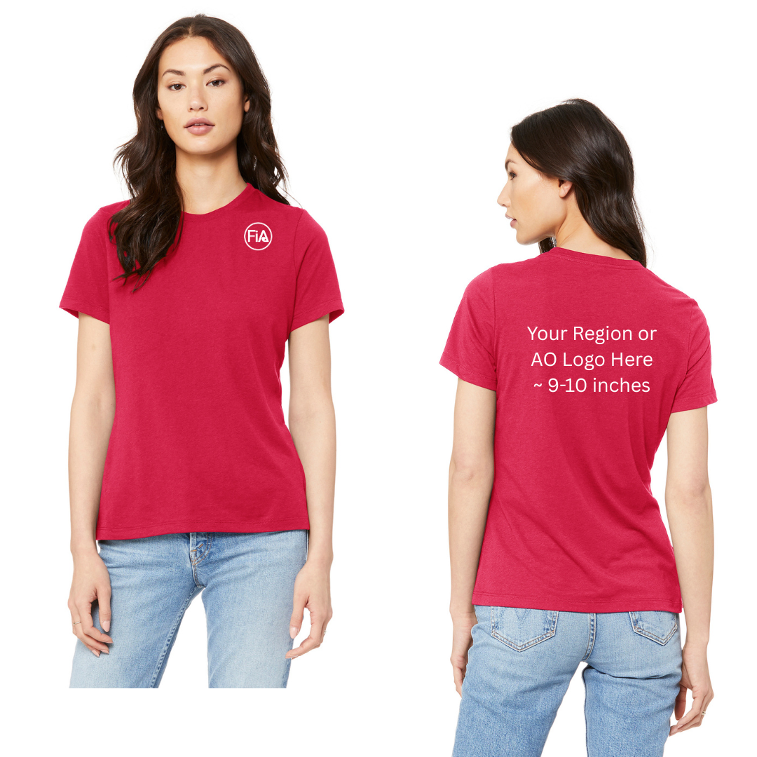 BELLA CANVAS Women’s Relaxed Jersey Short Sleeve Tee.CENTRAL