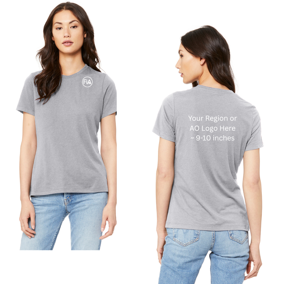 BELLA CANVAS Women’s Relaxed Jersey Short Sleeve Tee.CENTRAL