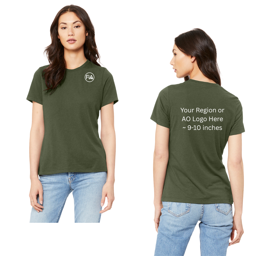 BELLA CANVAS Women’s Relaxed Jersey Short Sleeve Tee.WEST