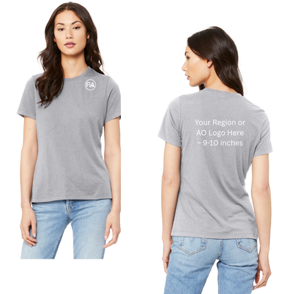 BELLA CANVAS Women’s Relaxed Jersey Short Sleeve Tee.WEST