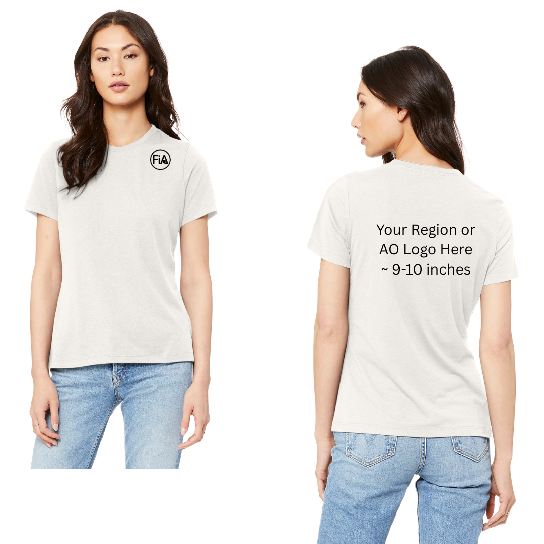 BELLA CANVAS Women’s Relaxed Jersey Short Sleeve Tee.WEST