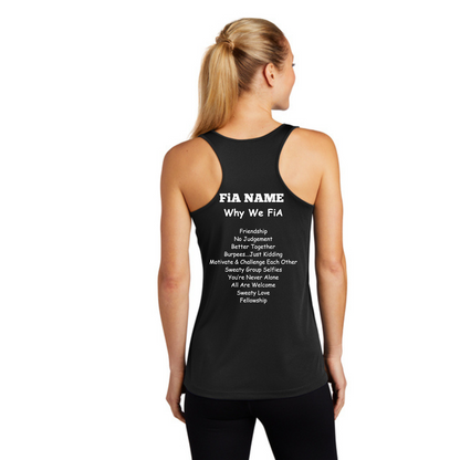 Why we FiA Goose Creek, SC - PERSONALIZED Sport Tek Racerback Tank