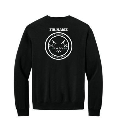 Temecula, CA - PERSONALIZED Jerzees Ultimate Unisex CVC Ring Spun Crewneck Sweatshirt