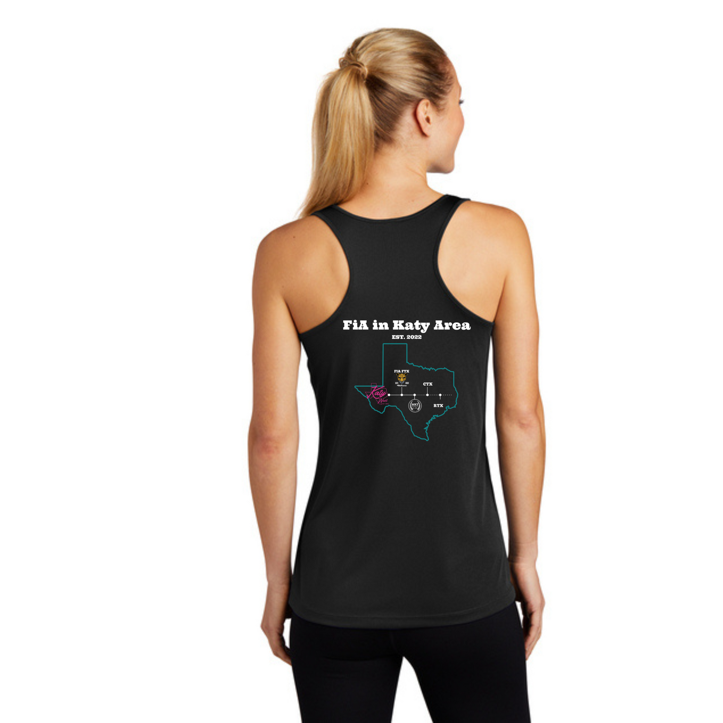 Katy FiA Anniversary - Sport Tek Racerback Tank