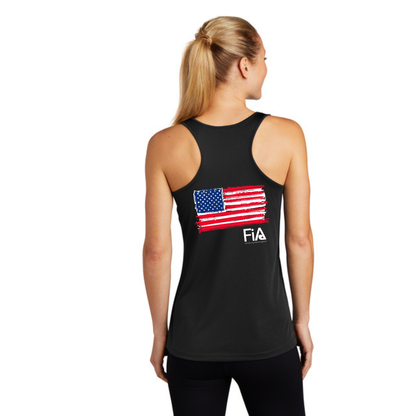Patriotic - Sport Tek Racerback Tank