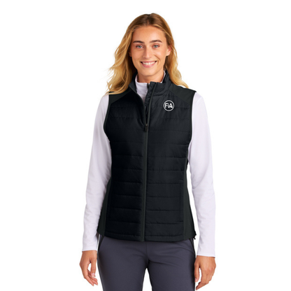 FiA - Embroidered SportTek Women’s Teknical Hybrid Vest