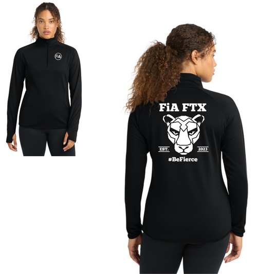 FTX, TX - Sport Tek Sport-Wick Stretch 1/4-Zip Pullover