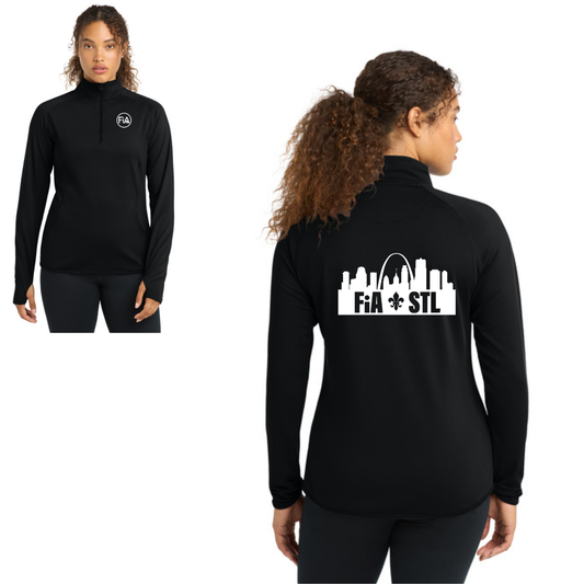St. Louis, MO - Sport Tek Sport-Wick Stretch 1/4-Zip Pullover