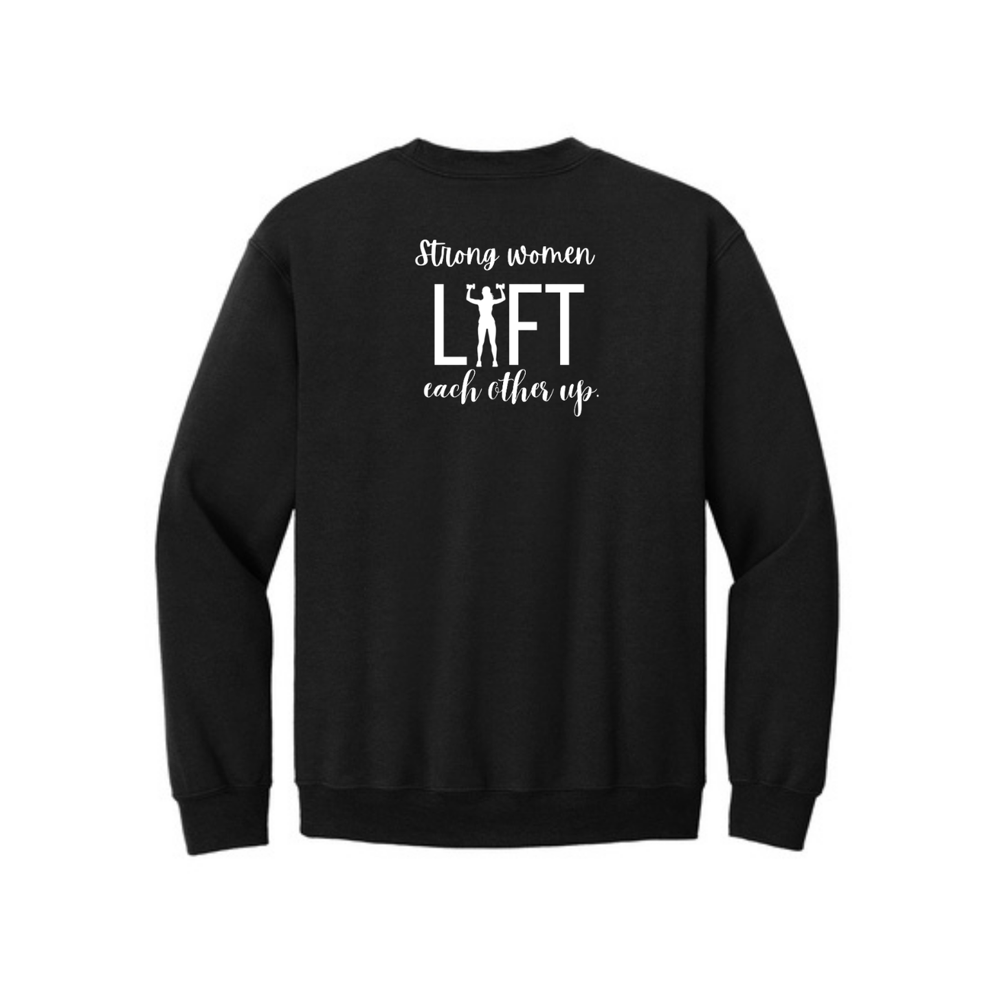 Strong Women - Gildan Heavy Blend Crewneck Sweatshirt