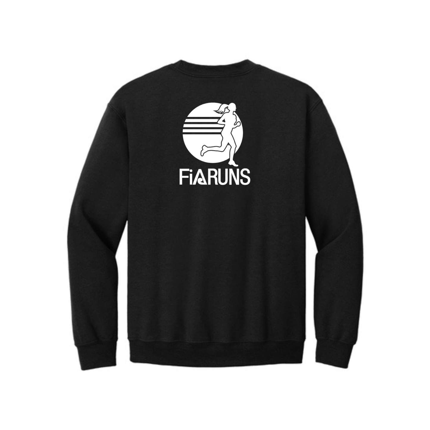 FiA Runs Gildan Heavy Blend Crewneck Sweatshirt