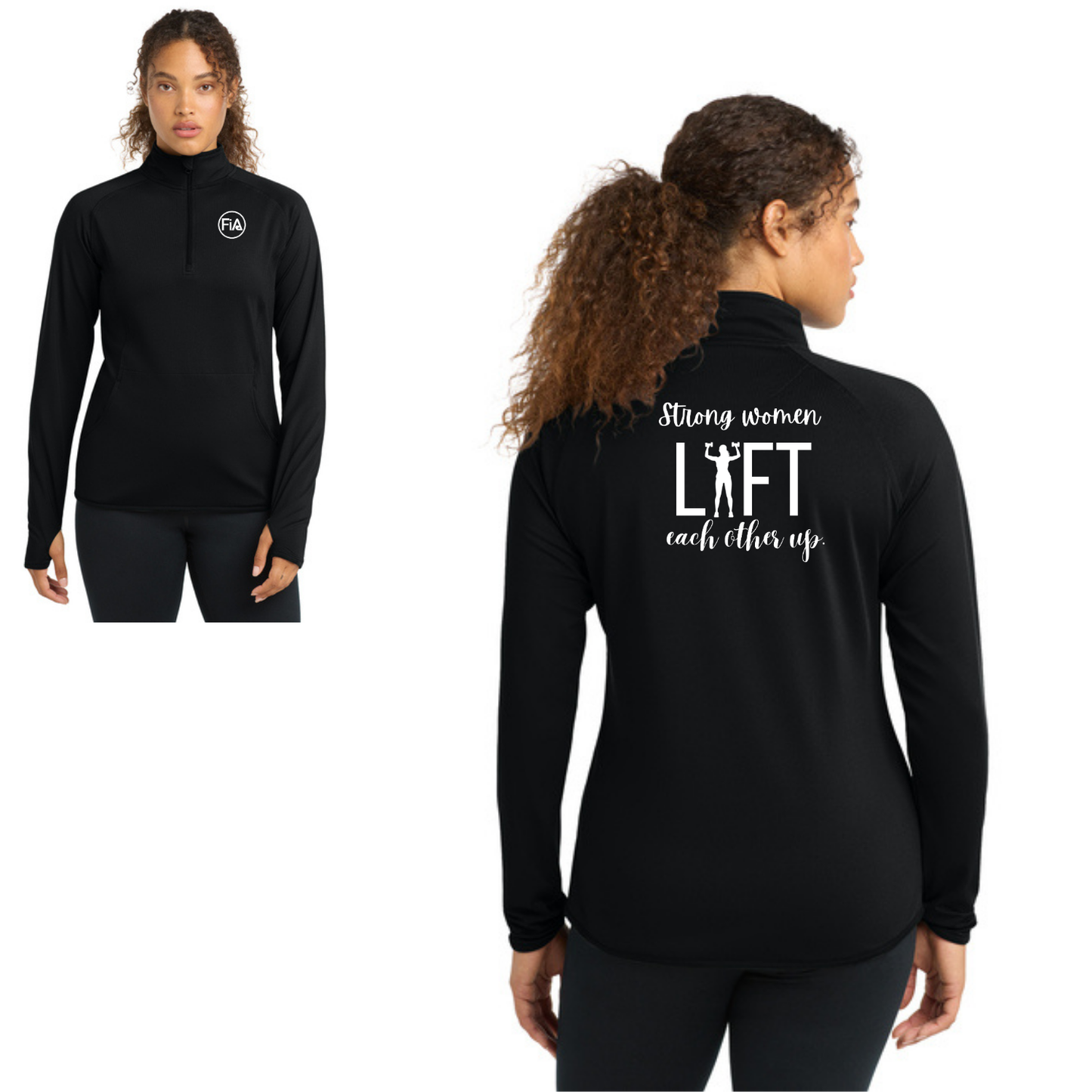 Strong Women - Sport Tek Sport-Wick Stretch 1/4-Zip Pullover
