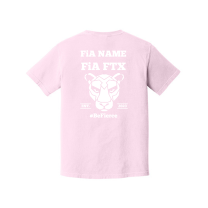FTX, TX - PERSONALIZED Comfort Colors Heavyweight Ring Spun Tee