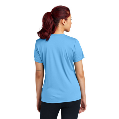 Katy FiA Anniversary - PERSONALIZED Sport Tek V-Neck Short Sleeve Performance Tee