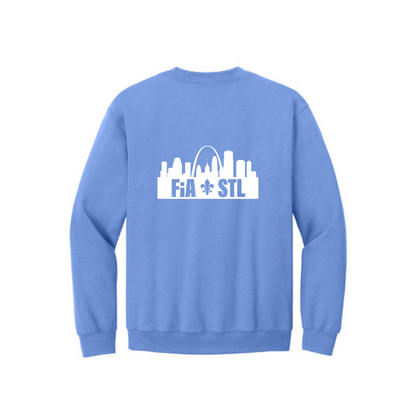 St. Louis, MO - Gildan Heavy Blend Crewneck Sweatshirt