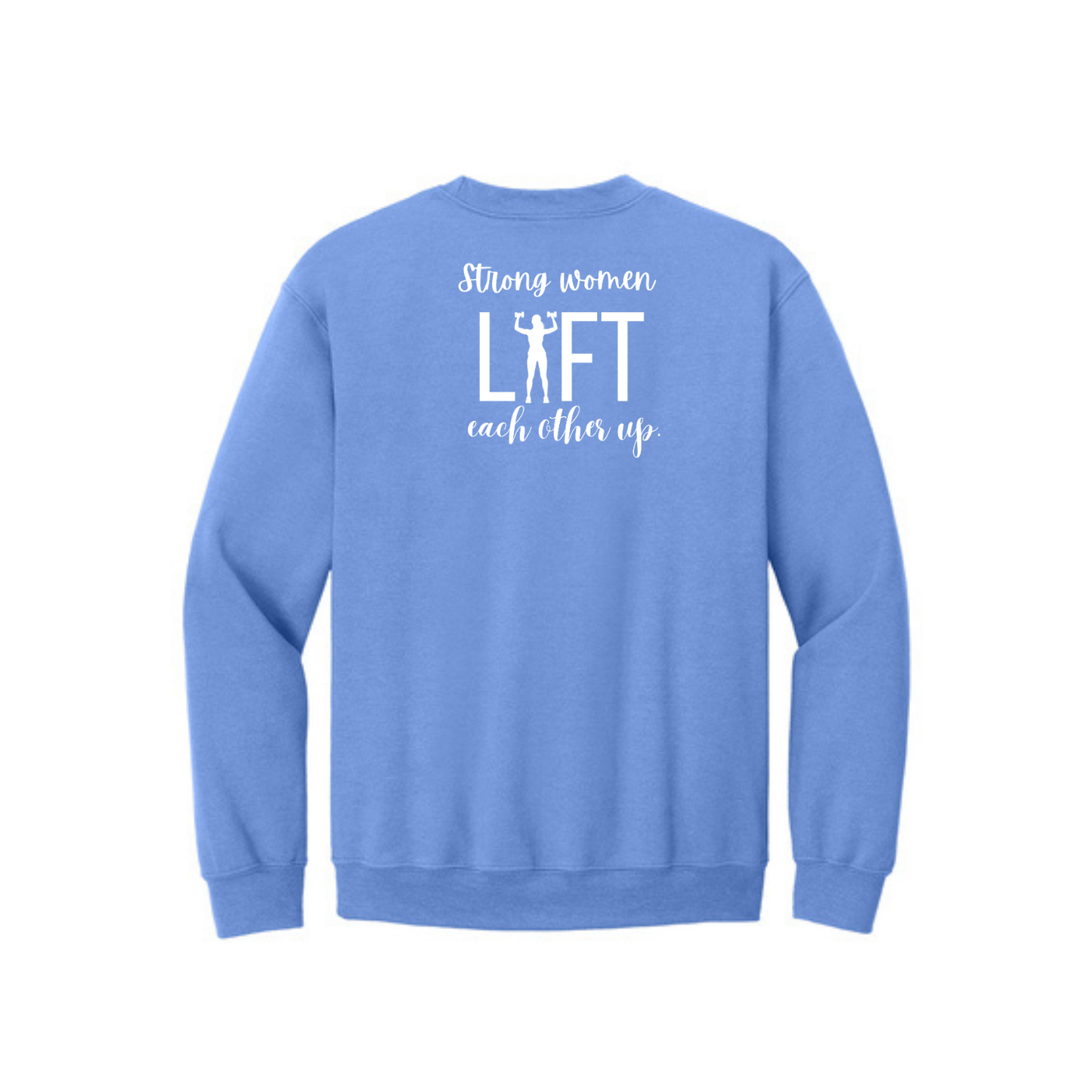 Strong Women - Gildan Heavy Blend Crewneck Sweatshirt