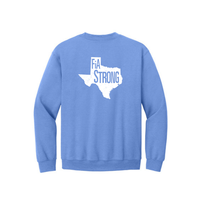 Texas Strong - Gildan Heavy Blend Crewneck Sweatshirt