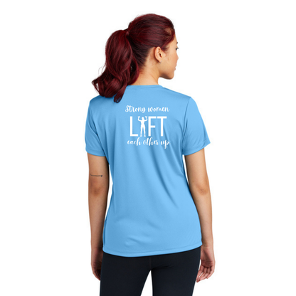 Strong Women - Sport Tek Short Sleeve V-Neck Performance Tee