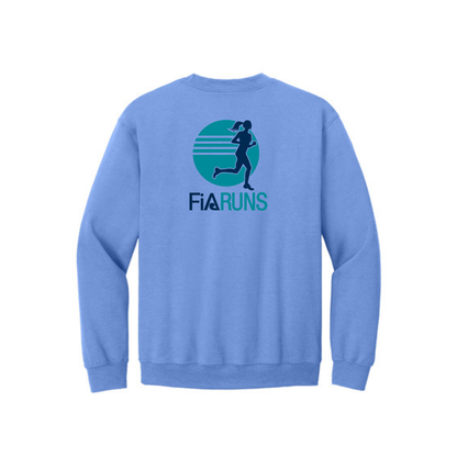 FiA Runs Gildan Heavy Blend Crewneck Sweatshirt
