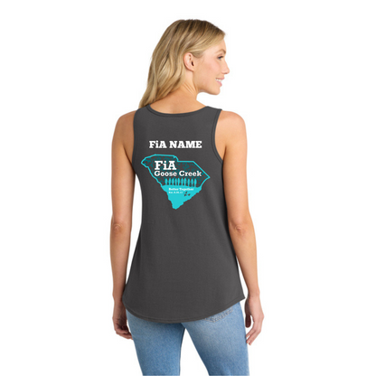 Goose Creek, SC - PERSONALIZED Port & Co Women's Core Cotton Tank Top