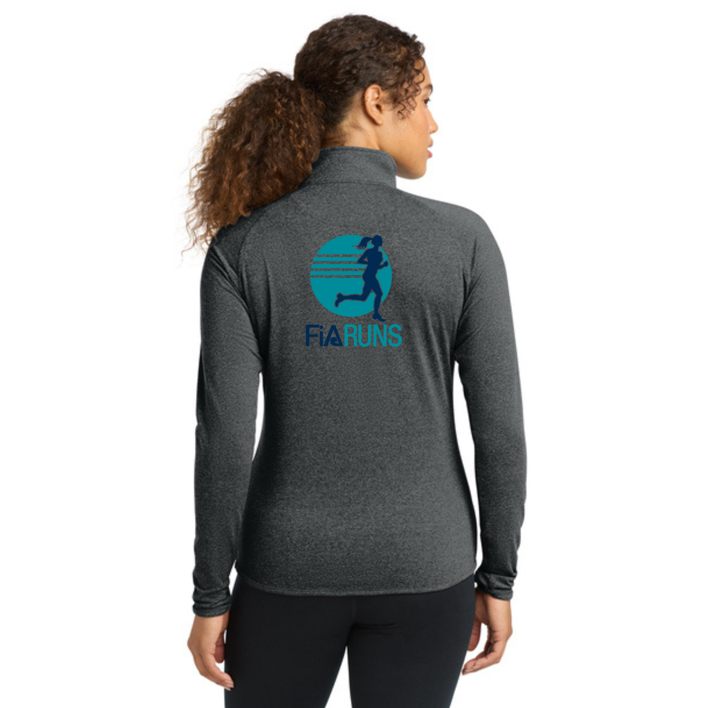 FiA Runs - Sport Tek Sport-Wick Stretch 1/4-Zip Pullover