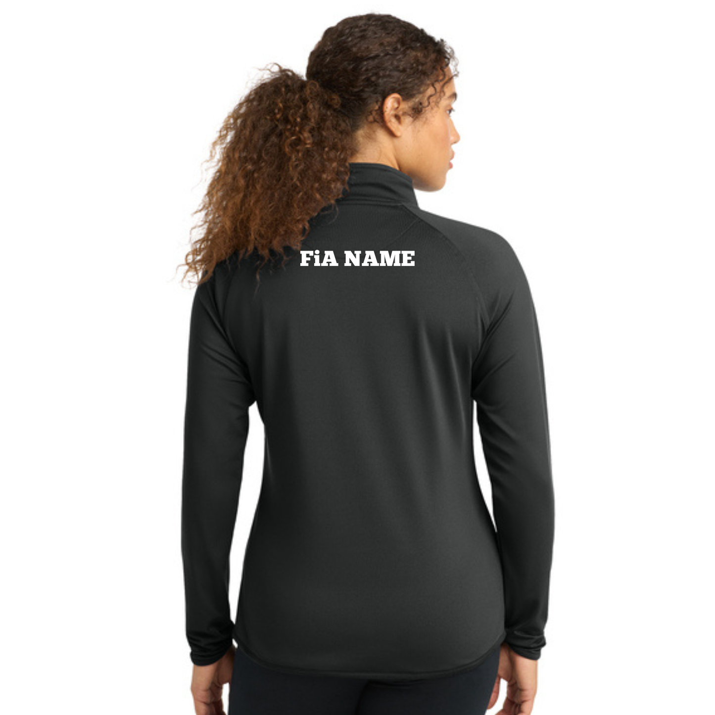 PERSONALIZED Sport Tek Sport-Wick Stretch 1/4-Zip Pullover.WEST