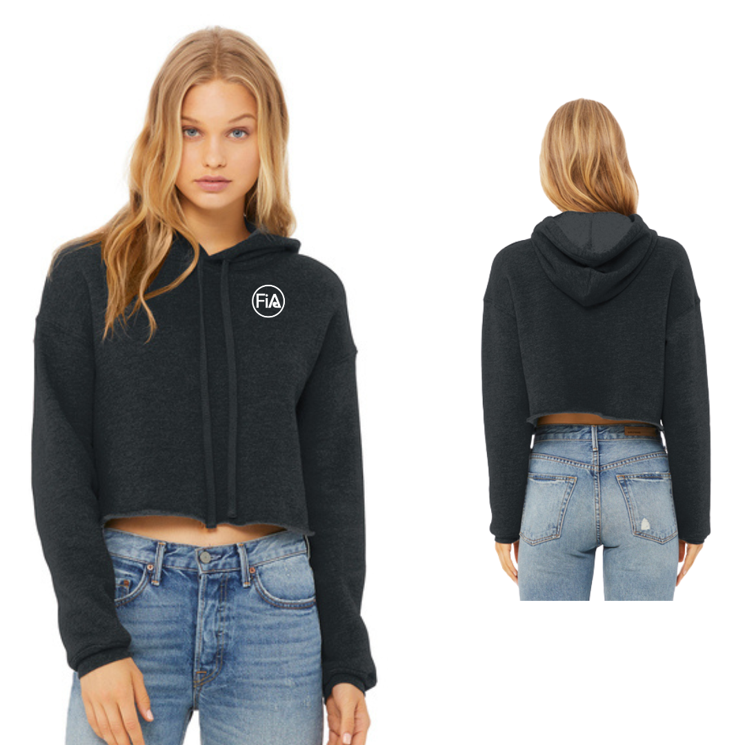 FiA Gear - BELLA+CANVAS Women’s Sponge Fleece Cropped Fleece Hoodie