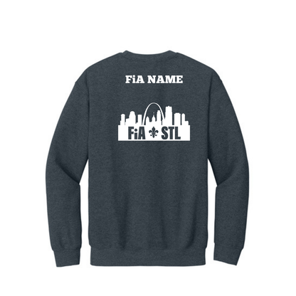 St. Louis, MO - PERSONALIZED Gildan Heavy Blend Crewneck Sweatshirt