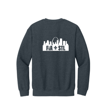 St. Louis, MO - Gildan Heavy Blend Crewneck Sweatshirt