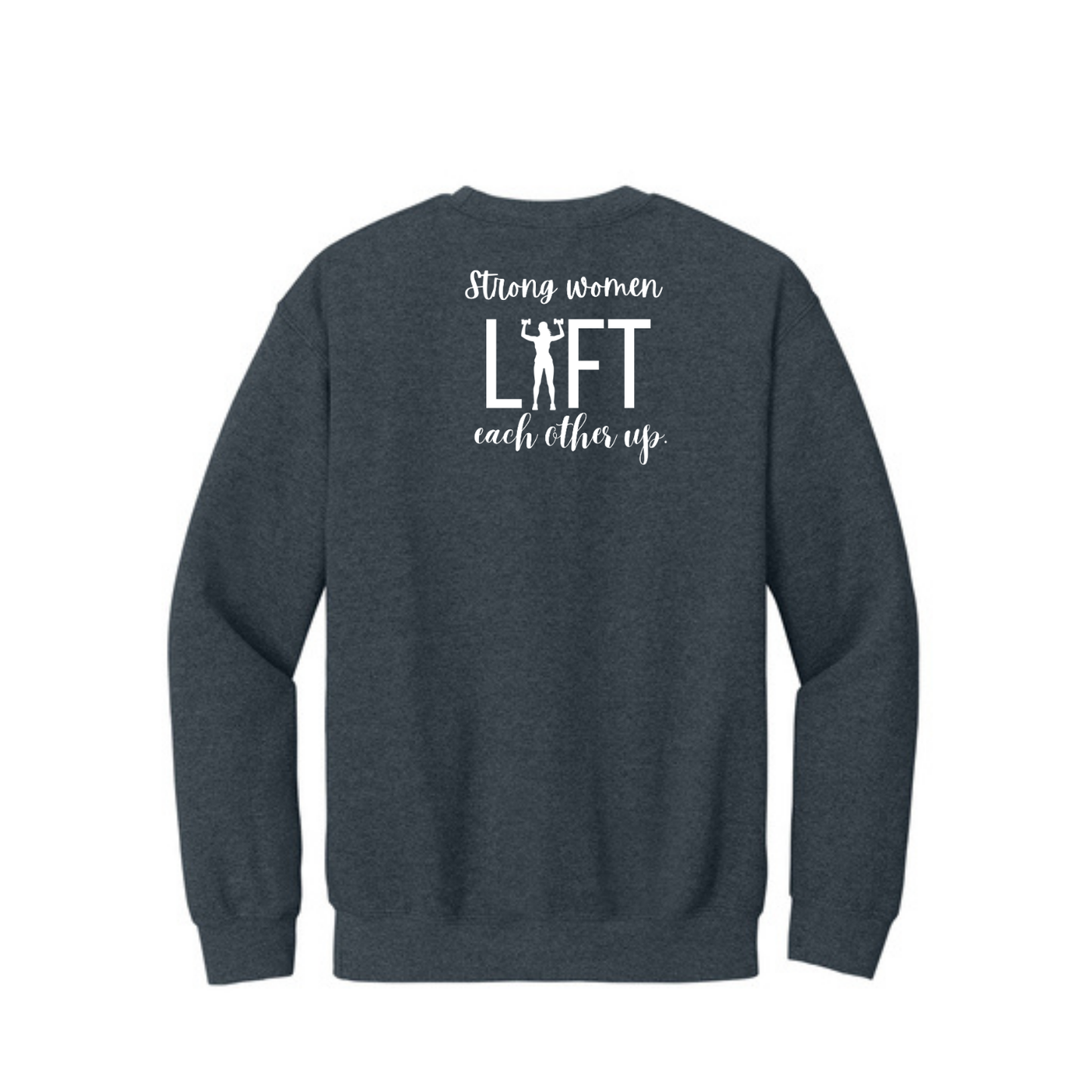 Strong Women - Gildan Heavy Blend Crewneck Sweatshirt