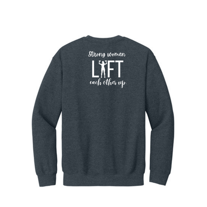 Strong Women - Gildan Heavy Blend Crewneck Sweatshirt