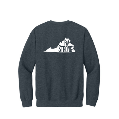 Virginia Strong - Gildan Heavy Blend Crewneck Sweatshirt