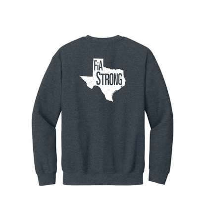 Texas Strong - Gildan Heavy Blend Crewneck Sweatshirt
