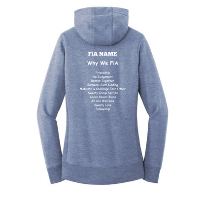Why we FiA Goose Creek, SC - PERSONALIZED New Era Women's French Terry Pullover Hoodie